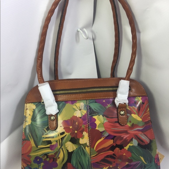 Patricia Nash Bags Patricia Nash Calvi Leather Satchelcitrus